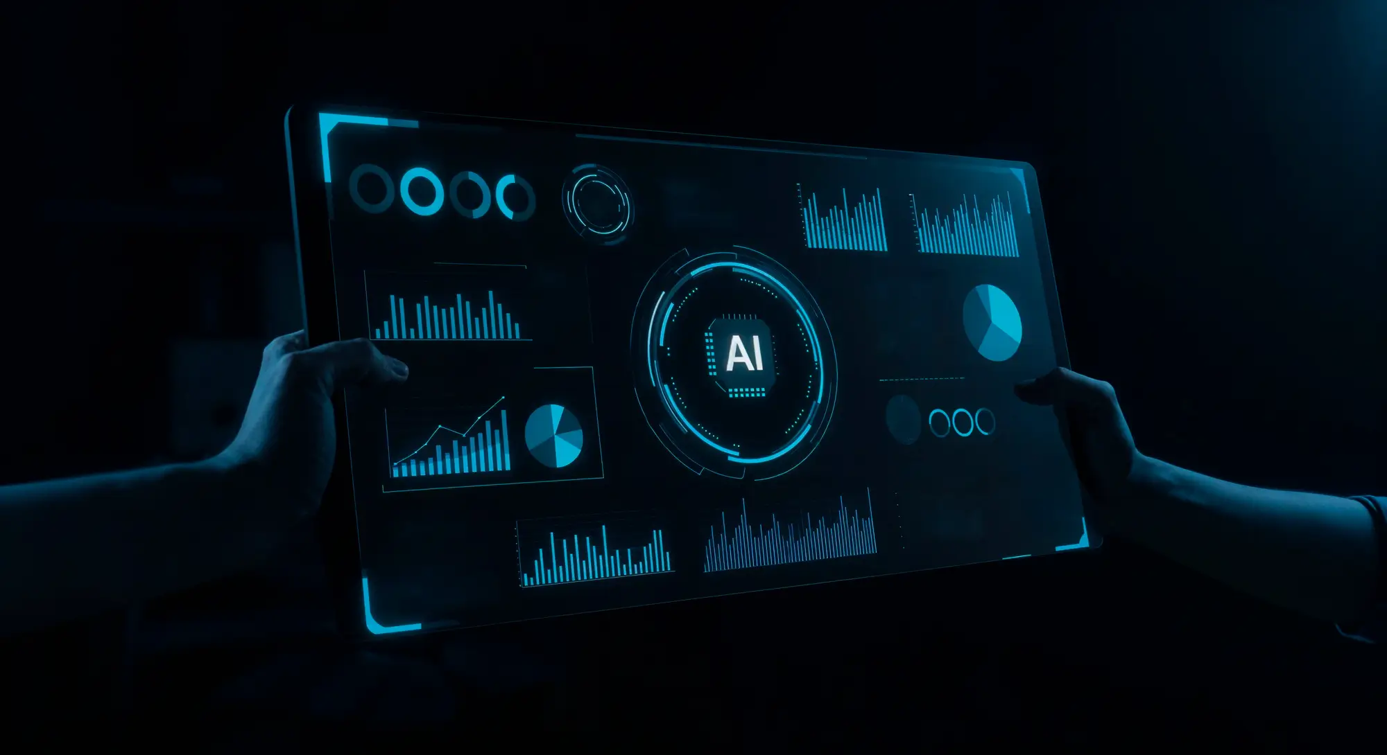 AI search interface answering a customer's question